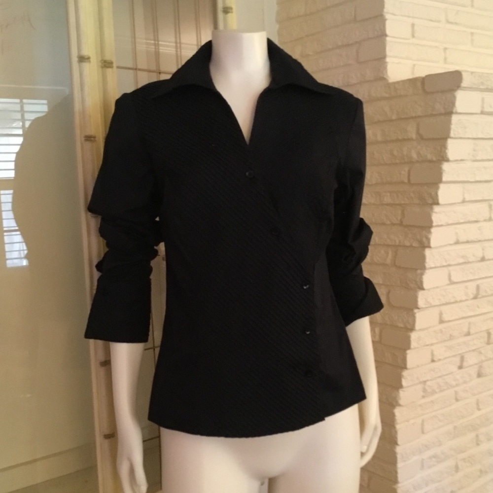 KENAR Tuxedo Shirt Twist